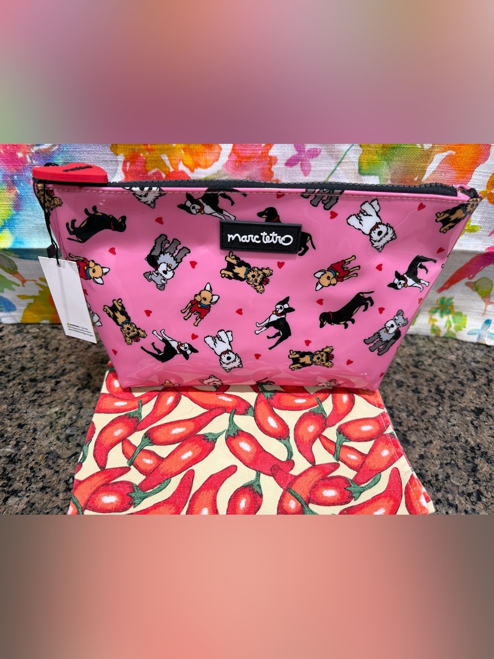 Marc Tetro Large Cosmetic Bag